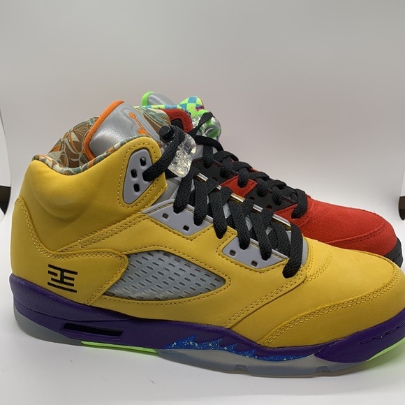 NIB Jordan 5 “What The” Size 7Y Brand New - Picture 4 of 7